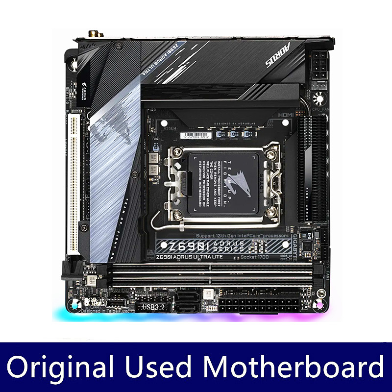 Lga1700 Itx Motherboard Ddr5 - Placa-mãe Gigabyte Z690I AORUS ULTRA LITE