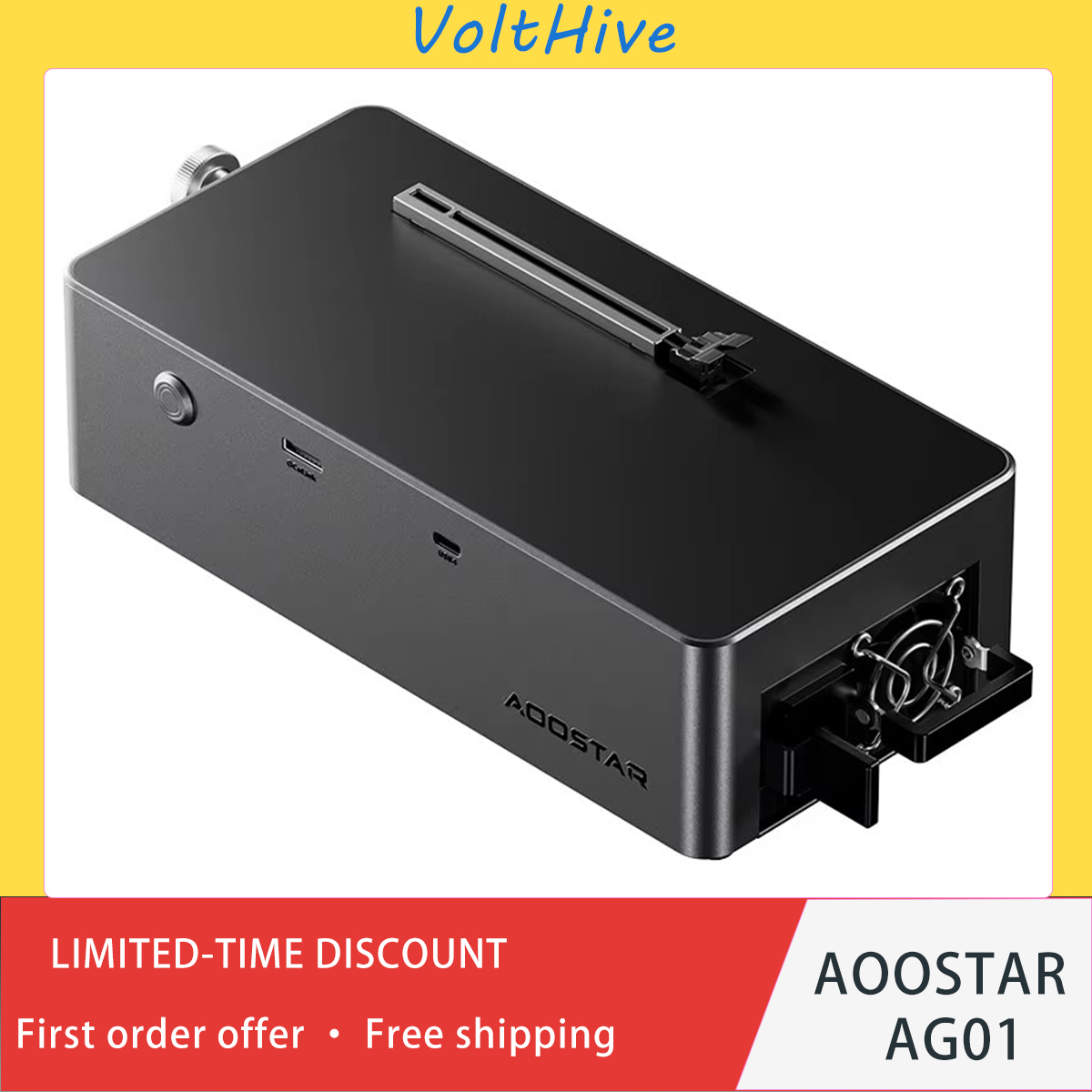 Oculink Egpu Mini Pc - AOOSTAR AG01 AG02, estação de expansão