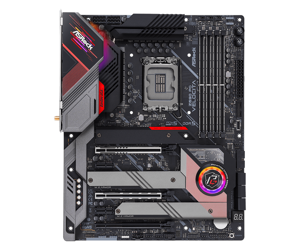 Placa-mãe Asrock Z690 PG VELOC - Lga1700 Itx Motherboard Ddr5 avaliação e preço