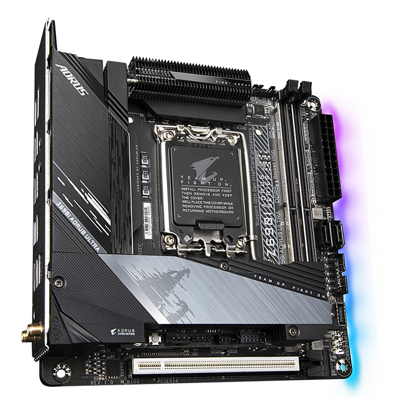 Placa-mãe de desktop Mini-ITX  - Lga1700 Itx Motherboard Ddr5 avaliação e preço