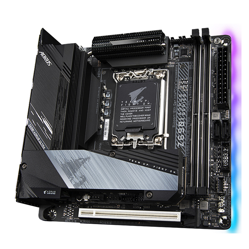 Placa-mãe de desktop Mini-ITX  - Lga1700 Itx Motherboard Ddr5 avaliação e preço