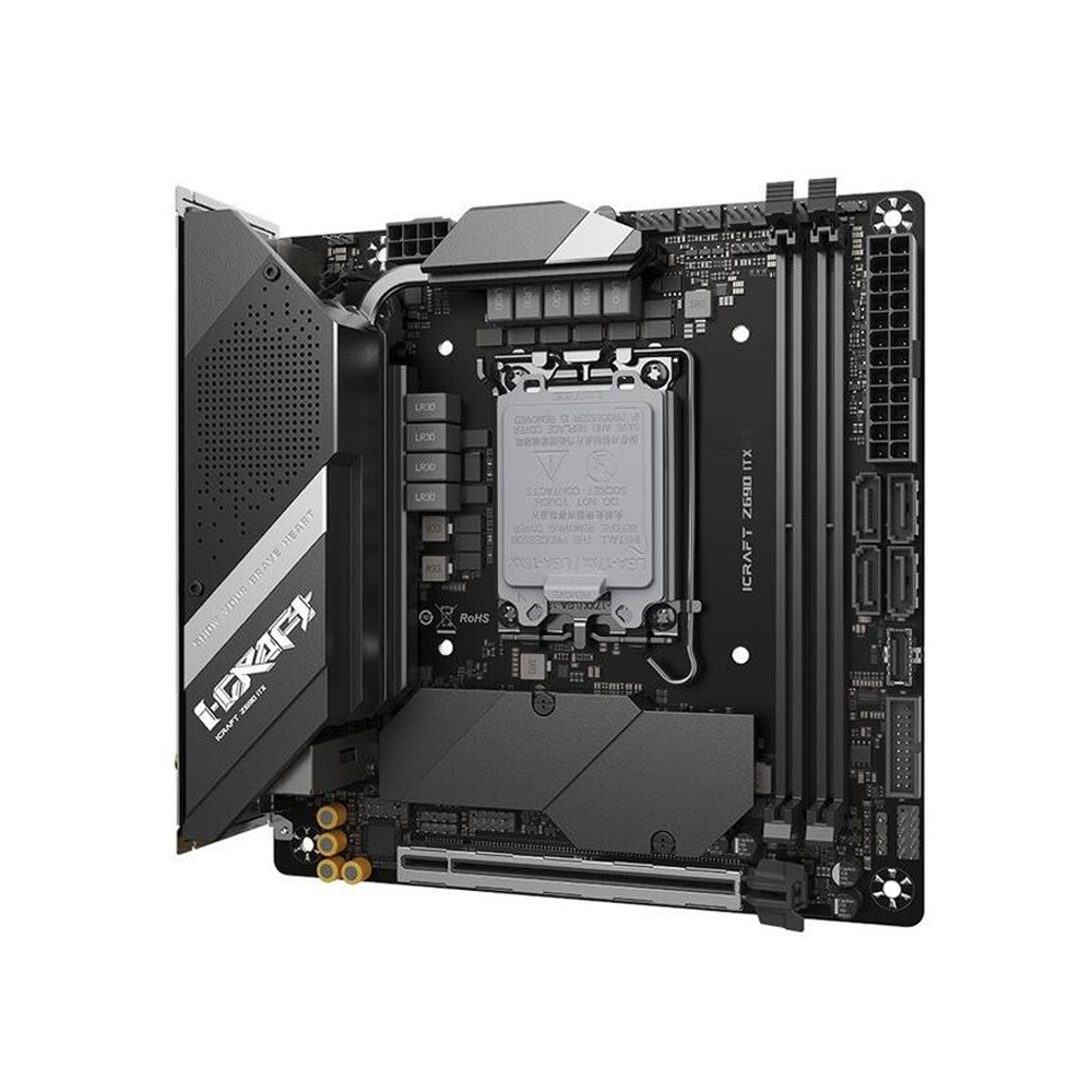 Nova placa-mãe de desktop MS-Z - Lga1700 Itx Motherboard Ddr5 avaliação e preço