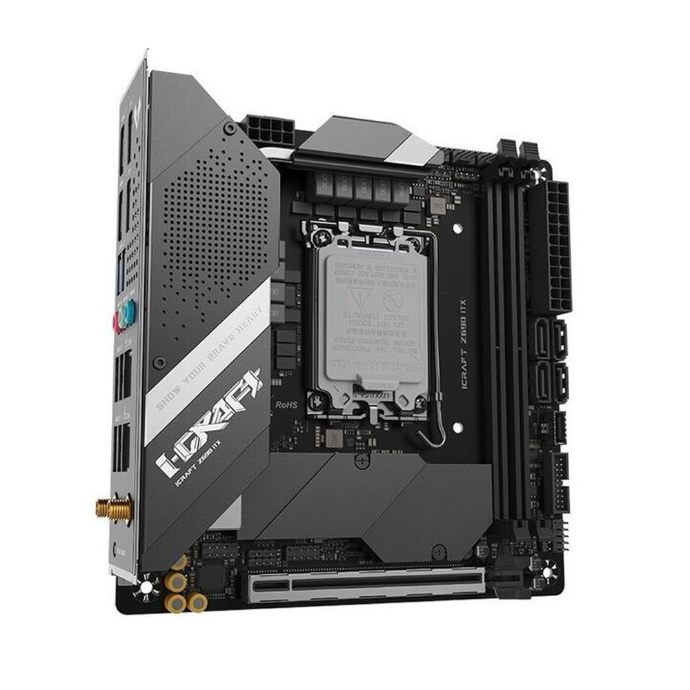 Nova placa-mãe de desktop MS-Z - Lga1700 Itx Motherboard Ddr5 avaliação e preço