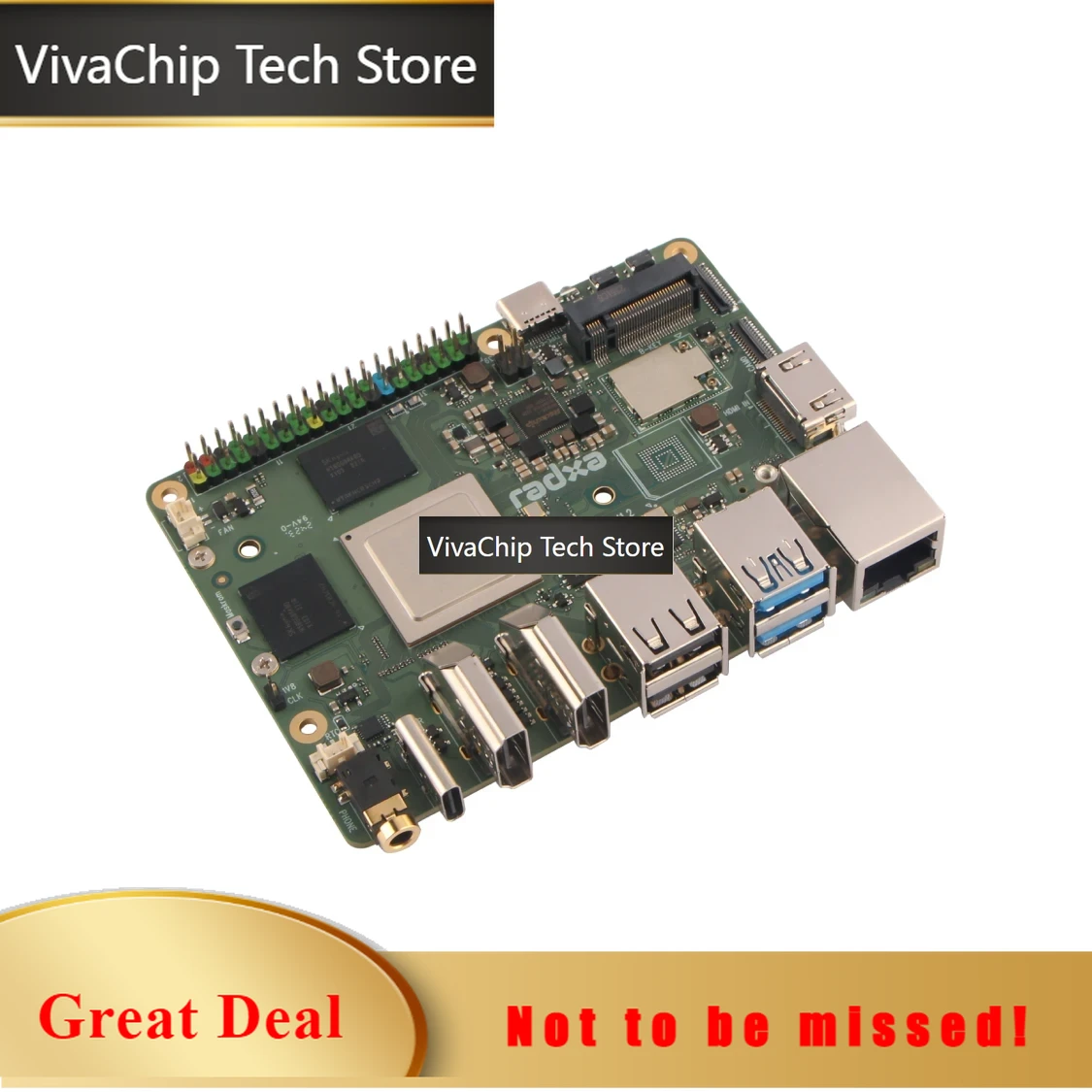 VivaChip TechRadxa ROCK 5B+ co - Rockchip Rk3588 Development Board avaliação e preço